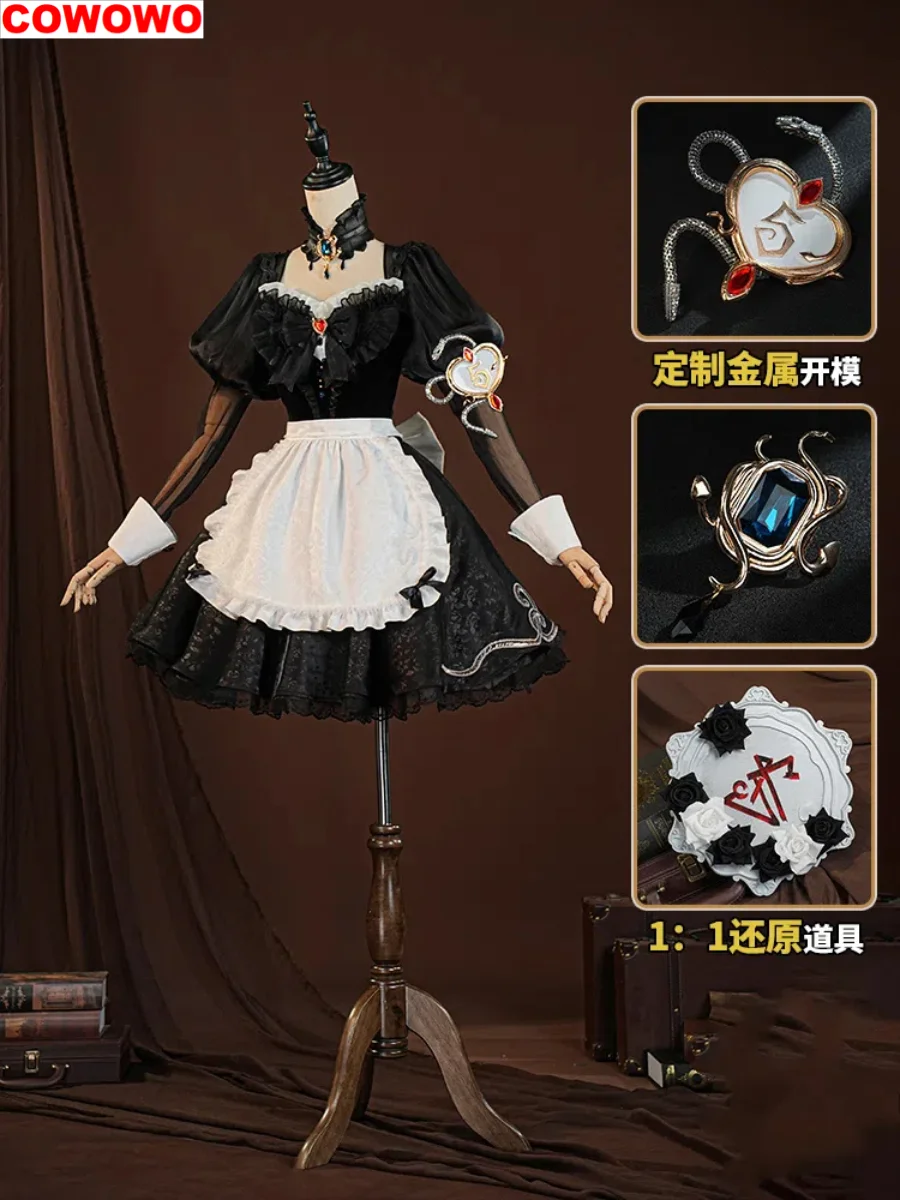 Identity V Fiona Gilman Priest Under The Truth Cosplay Costume Cos Game Anime Party Uniform Hallowen Play Role Clothes Clothing