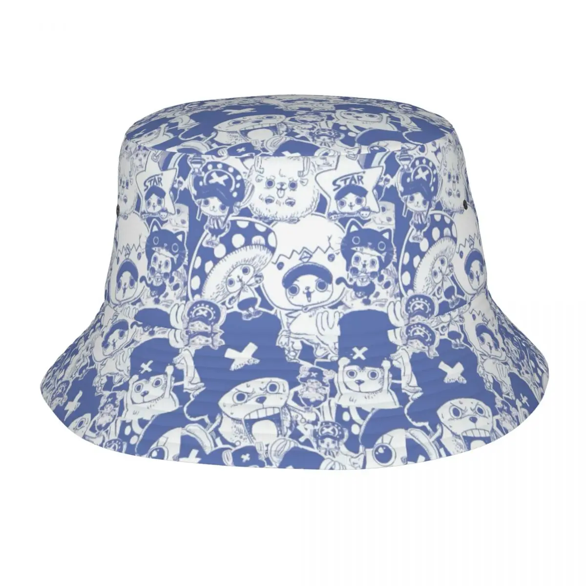 

Custom Unisex Chopper Japan Comic Bucket Hat Summer Beach Sun Hat