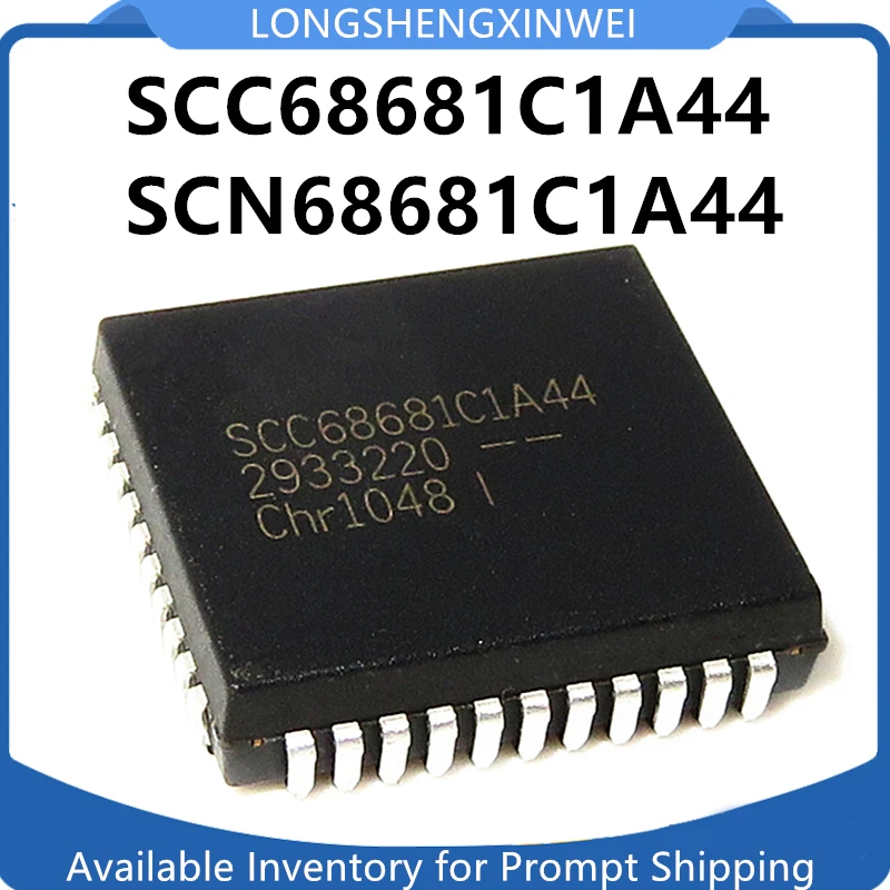 1PCS SCC68681C1A44 SCN68681C1A44 Spot PLCC44 Processor Chip IC New Original