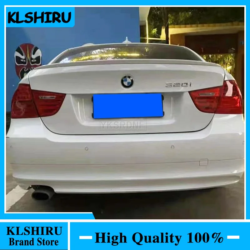 YKSRDNF For BMW E90 3 Series 2005-2011 M4 STYLE Spoiler Wing Auto Racing Car Styling ABS Material Tail Trunk Spoiler Wing