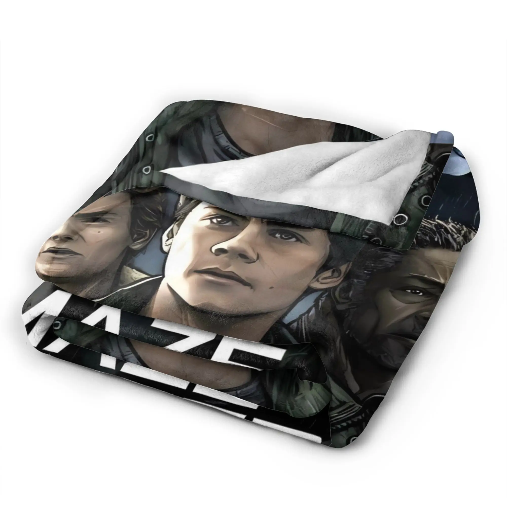 The Maze Runner Blanket American Film Warm Funny Plush Bedding Throws For Home Decor Decorative Flannel Bedspread Bed Cover