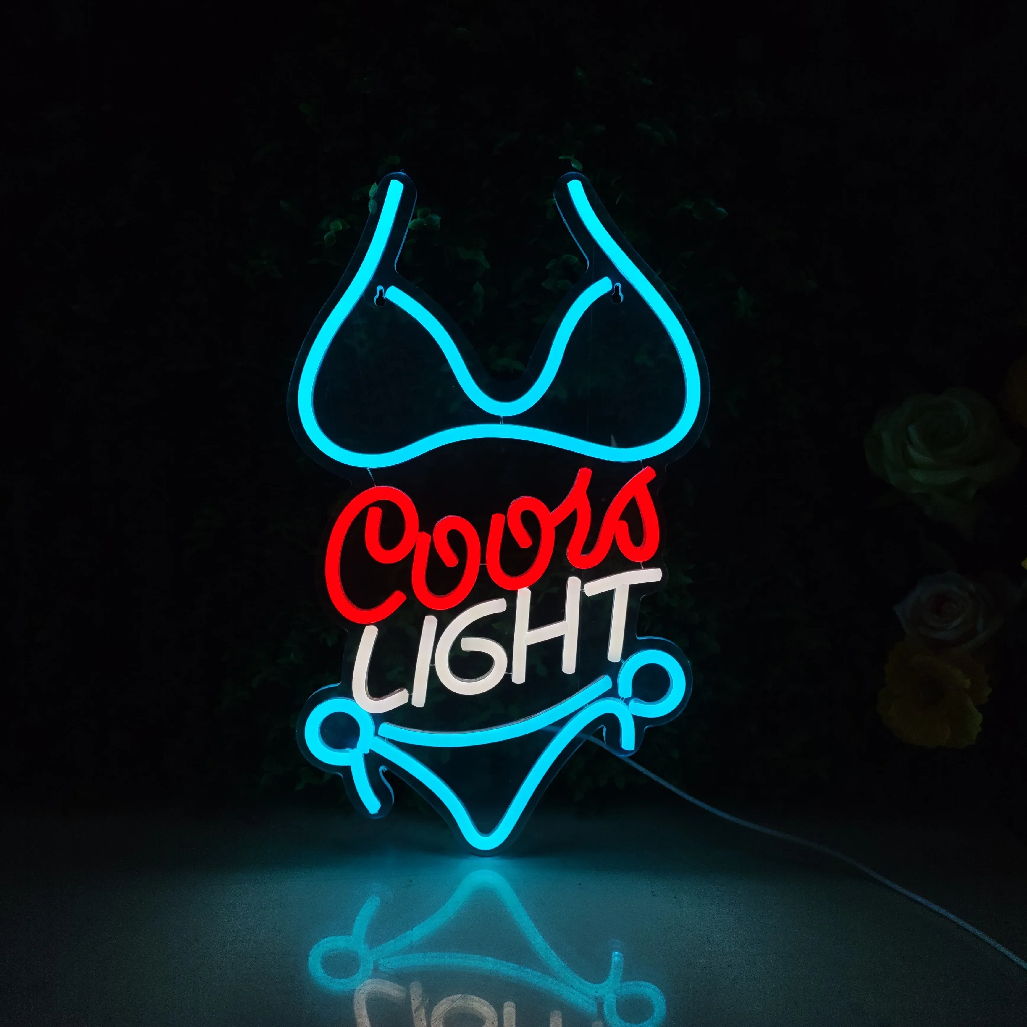 

Bikini LIGHT Neon Signs for Wall Decor Neon Lights for Business Led Signs Suitable for Man Cave Restaurant Office Bar Pub