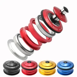 MTB Bicycle Headset Integrated 1 1/8 Steering Column 44MM Mountain Bike Press Bearings Fork Cups Cycling Accessories