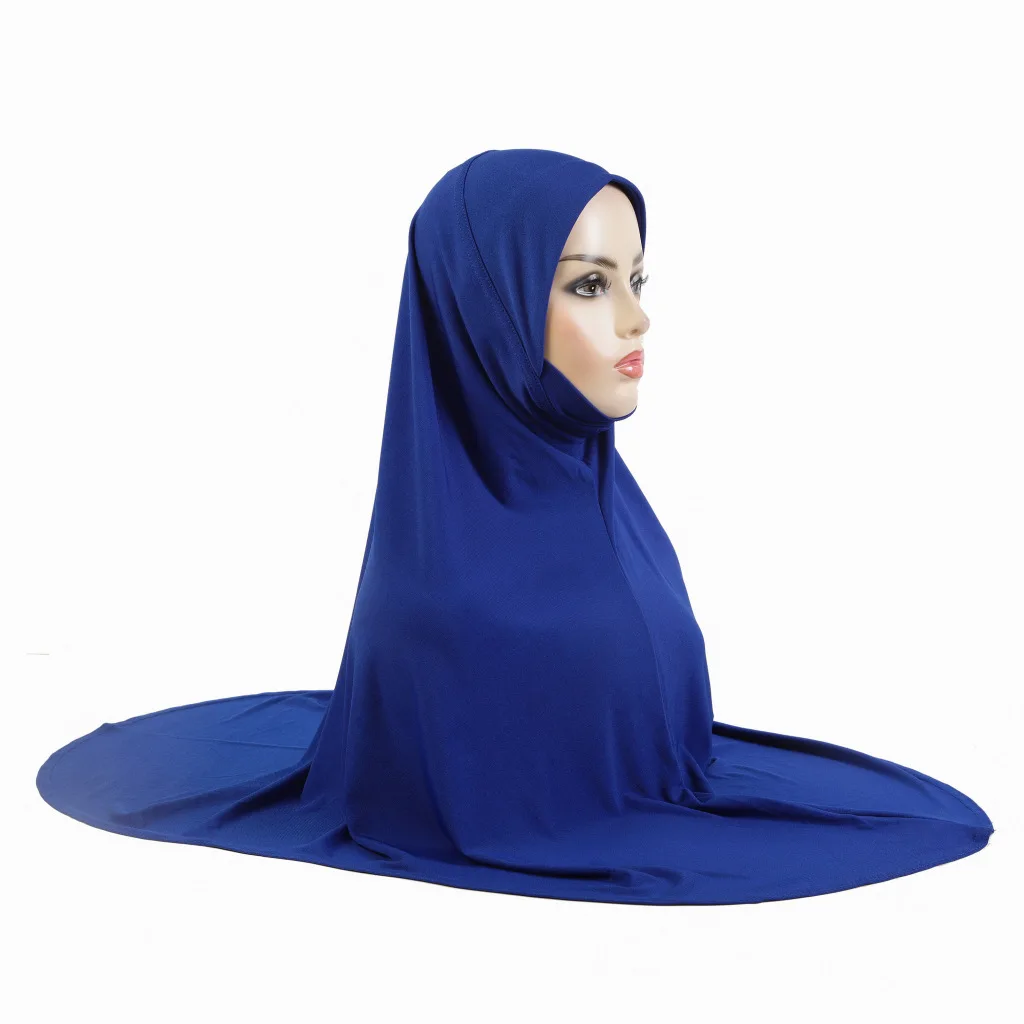 

Muslim Women One Piece Instant Hijab Turbantes Scarf Shawl Amira Headscarf Cap Wrap Islam Full Cover Khimar Burqa Prayer Ramadan