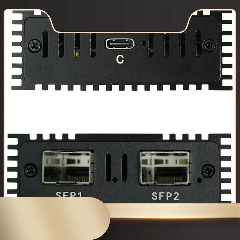 Dual Port 10G SFP+ USB4 Ethernet Network NIC For Thunderbolt 3 3 For  82599ES Chip-N36R