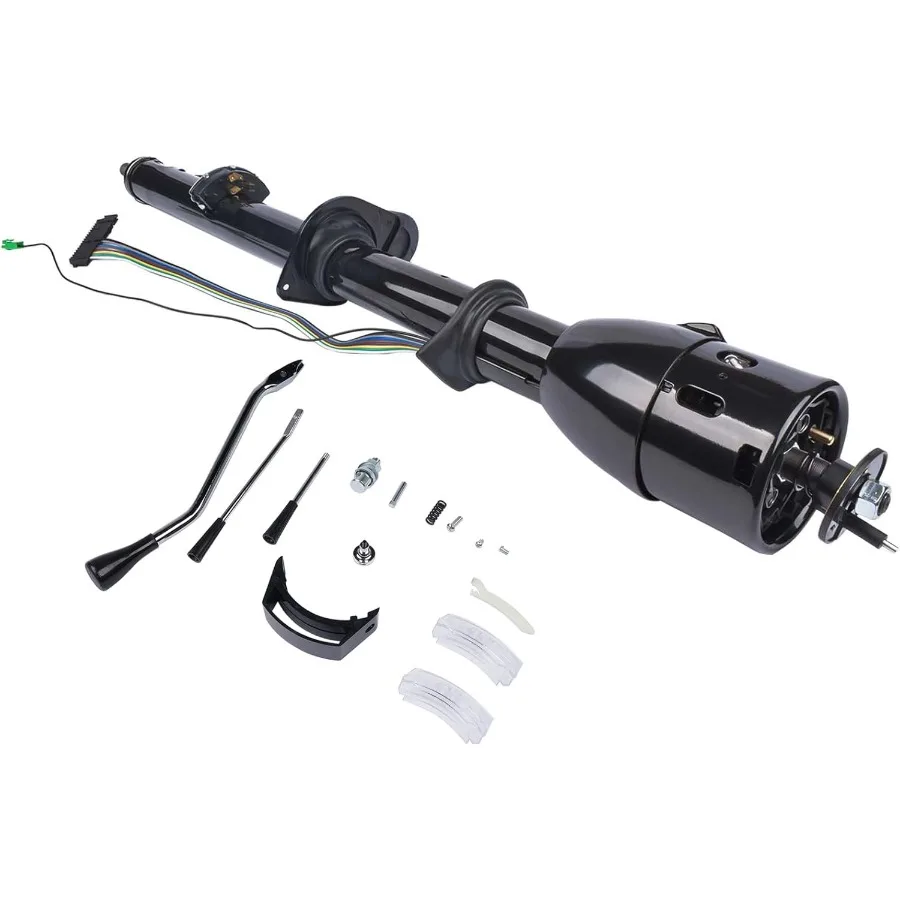 GELUOXI Replacement for GM 35 Inch Tilt Automatic Steering Column Shift for Hot Rod Vehicles Compatible with 1967-1972 Chevy GM