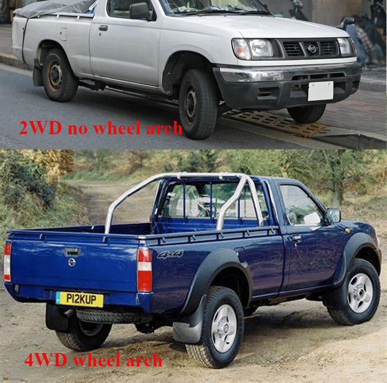 Mudflaps Fender for Nissan Navara D22 NP300 4WD 2WD 2002-2015 Mud Flaps Splash Guards Front Rear Wheels Fender Car Accessories