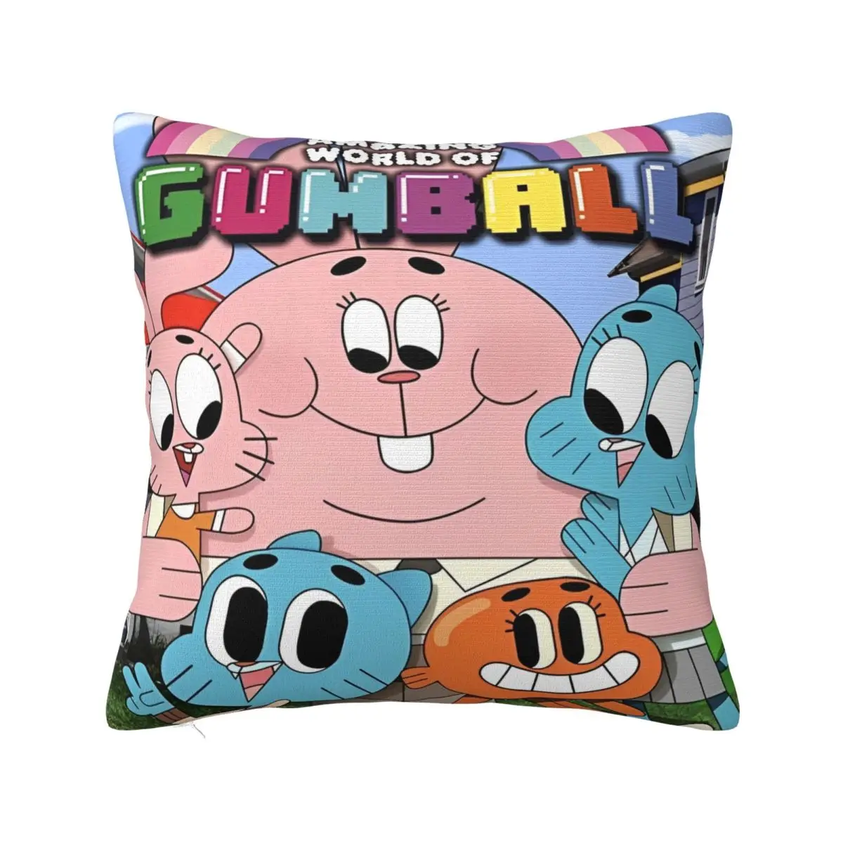 Gaming Gumballs Pillowcases Home Cushion Case Funny Home Decoration Pillowcase 45*45