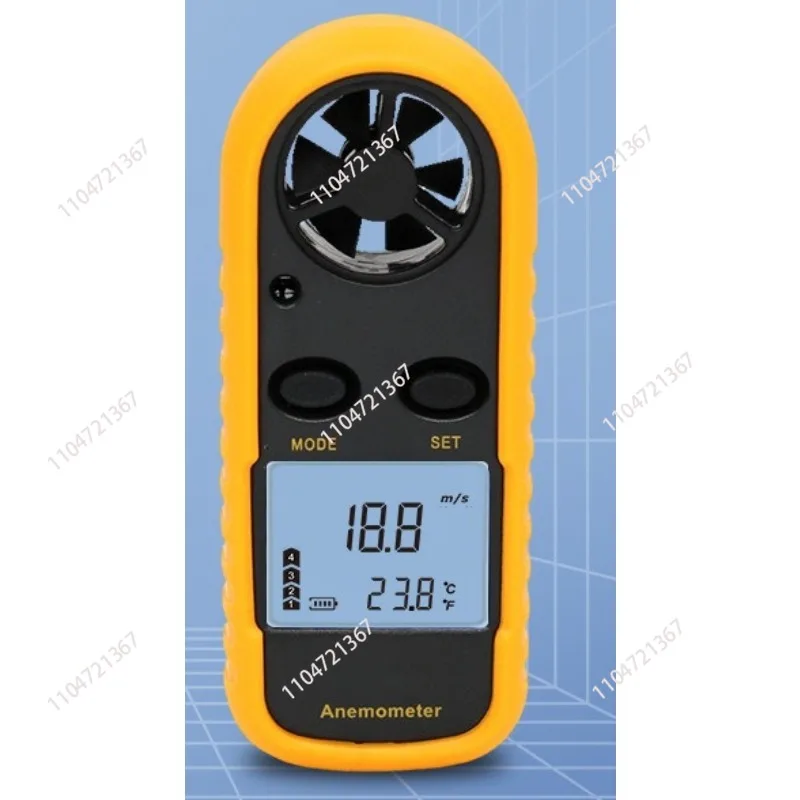 Anemometer Handheld High Precision Wind Speed and Temperature Meter Sensor Anemometer Anemometer
