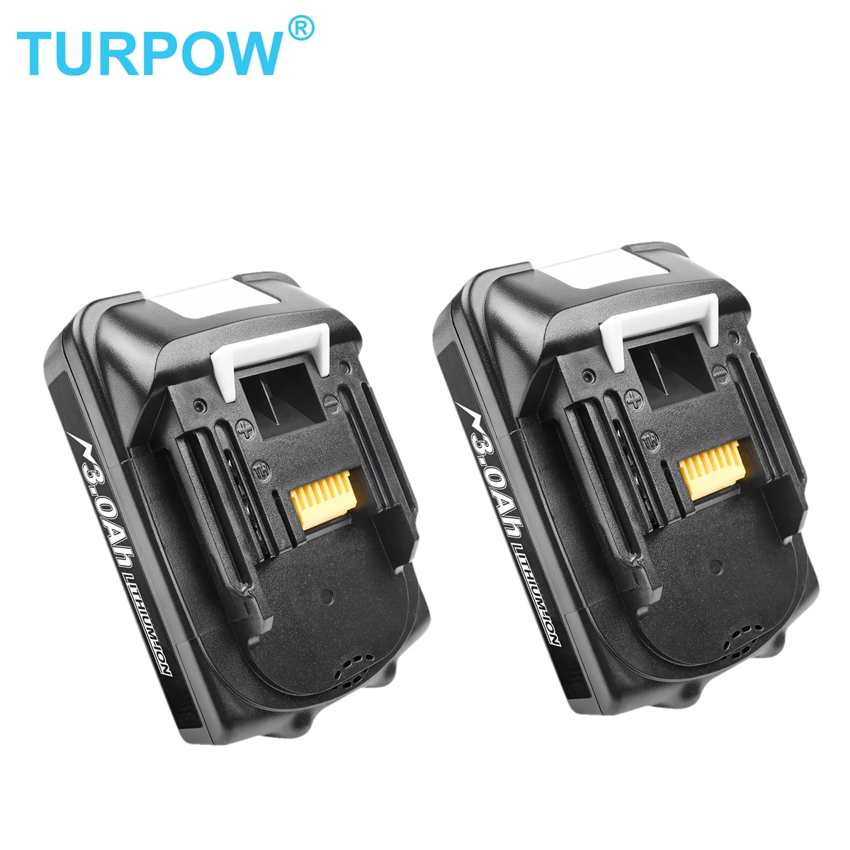 Turpow BL1815 3000mAh Li-ion Battery for Makita 18V BL1860 BL1840 BL1850 BL1830 LXT 400 Power Tools Batteries Rechargeable