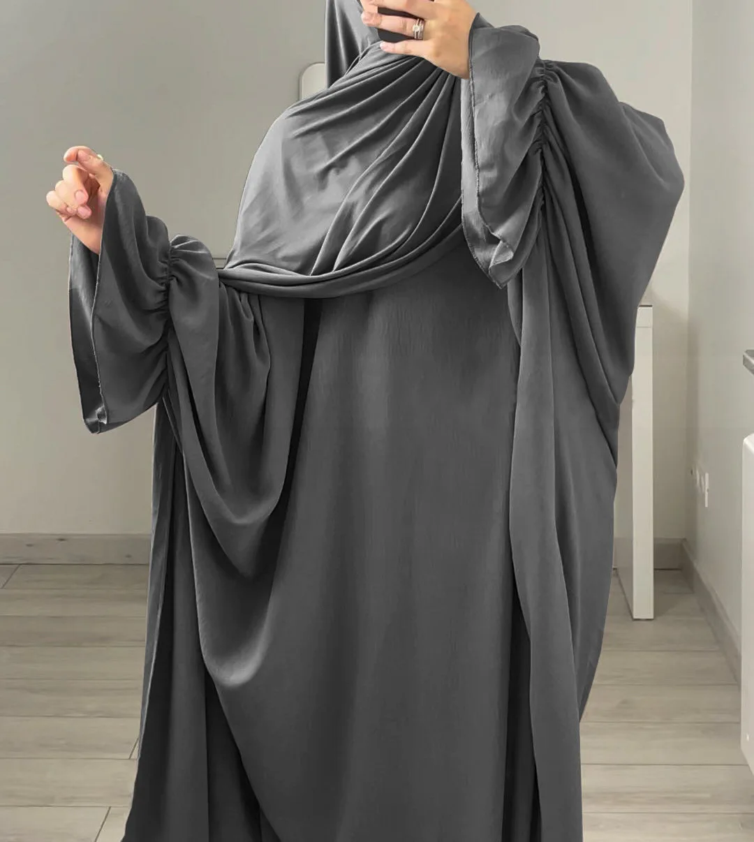 

Eid Mubarak Ramadan Muslim Women Prayer Garment Modest Dress Islamic Clothing Saudi Arabic Robe Turkish Kaftan Djellaba Abaya