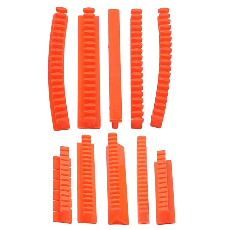 Car Dent Pulling Tabs 10X Car Body Dent Tabs Tool Right Angle And Long Dent Repair Pull Tabs For Minivans Sedans SUVs Auto