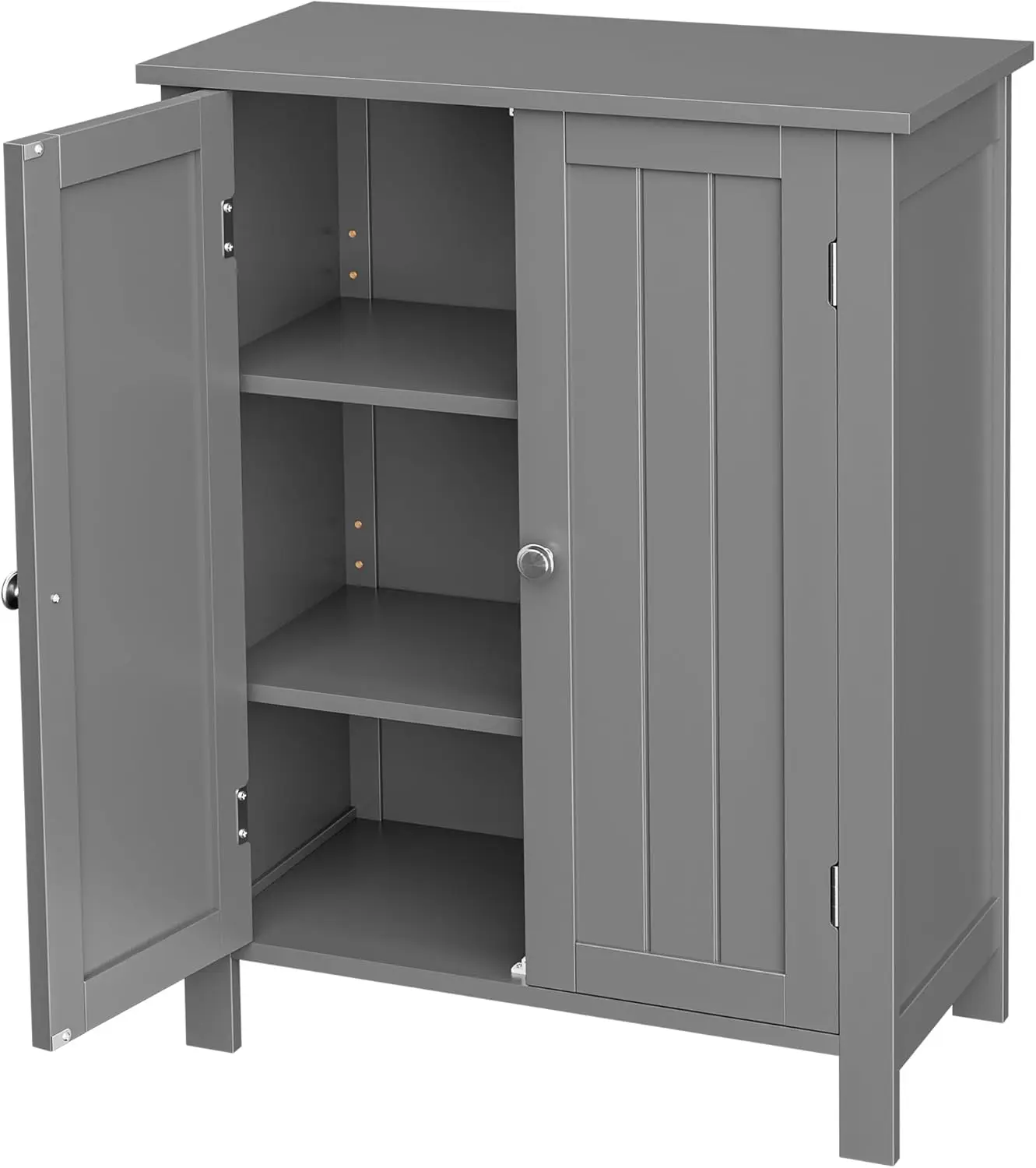 gabinete-de-almacenamiento-moderno-para-piso-de-bano-estante-ajustable-doble-puerta-a-prueba-de-oxido-gris
