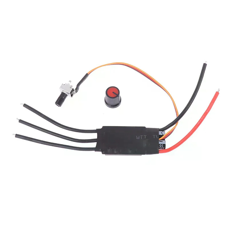 6.5V-27V 3-Phase Dc Bldc Brushless Motor Driver Hallless Dc Motor Drive Board Speed Controller with Potentiometer