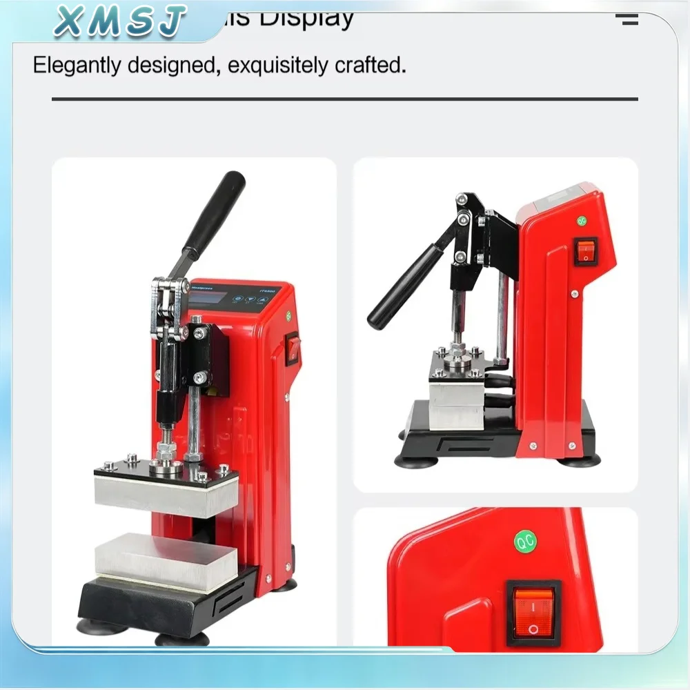Small 5*7cm Top And Bottom Heating Rosin Press Machine Portable Rosin Machine 110v / 220v CH2034 Hot Rosin Press Machine