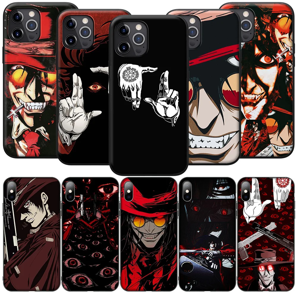 New High-End Phone Case for Xiaomi Mi 9T 10T 11T 11i 11 12 A2 A3 POCO X3 M3 M2 F3 Pro NFC JA3 Alucard Hellsing Anime