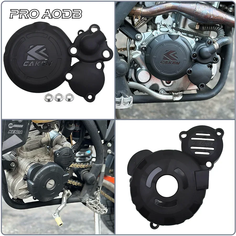 Motorcycle Engine Clutch Protector Ignition Guard Cover Sprocket Guards Cover For ZongShen CBS300 ZUMA AJ1 KEWS GUIZUN HJMOTO