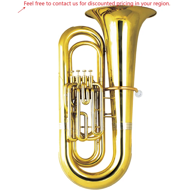 

Bb Tone 4 Piston Valves Tuba CRBB-111