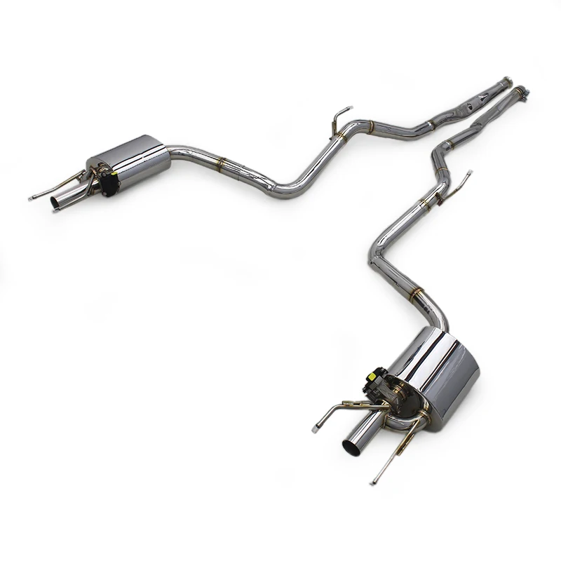 

Factory Catback For Mercedes-Benz S350 W221 2005-2012 SUS304 Valvetronic Catback Muffler Exhaust System Without Tips
