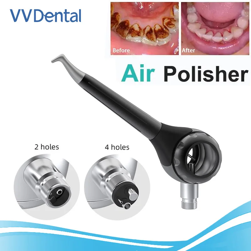 Dental Air Prophy Unit Air Flow Powder Spray Sandblaster Polisher Tooth Cleaning Whitening Polishing Tools Equipment