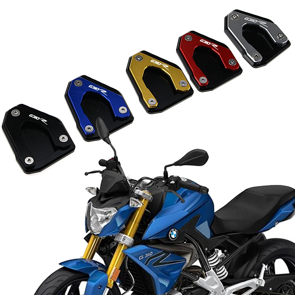 Motorcycle Kickstand Extension Plate Foot Side Stand Enlarge Pad for BMW G310R G 310R G 310R 2017 2018 2019