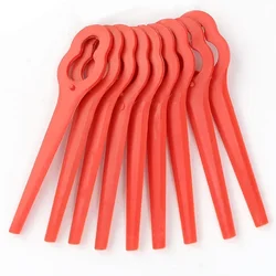 ABS plástico lâmina pingentes para aparador de grama sem fio, jardim Timmer ferramenta peças, balanço, 30-50pcs por lote