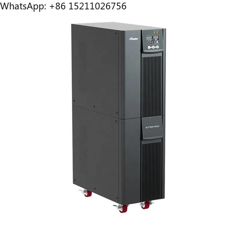 6KVA Uninterrupted Power Supply 208/220/230/240V 6K Tower Online UPS Systems For Office with 12 Hour UPS Systems