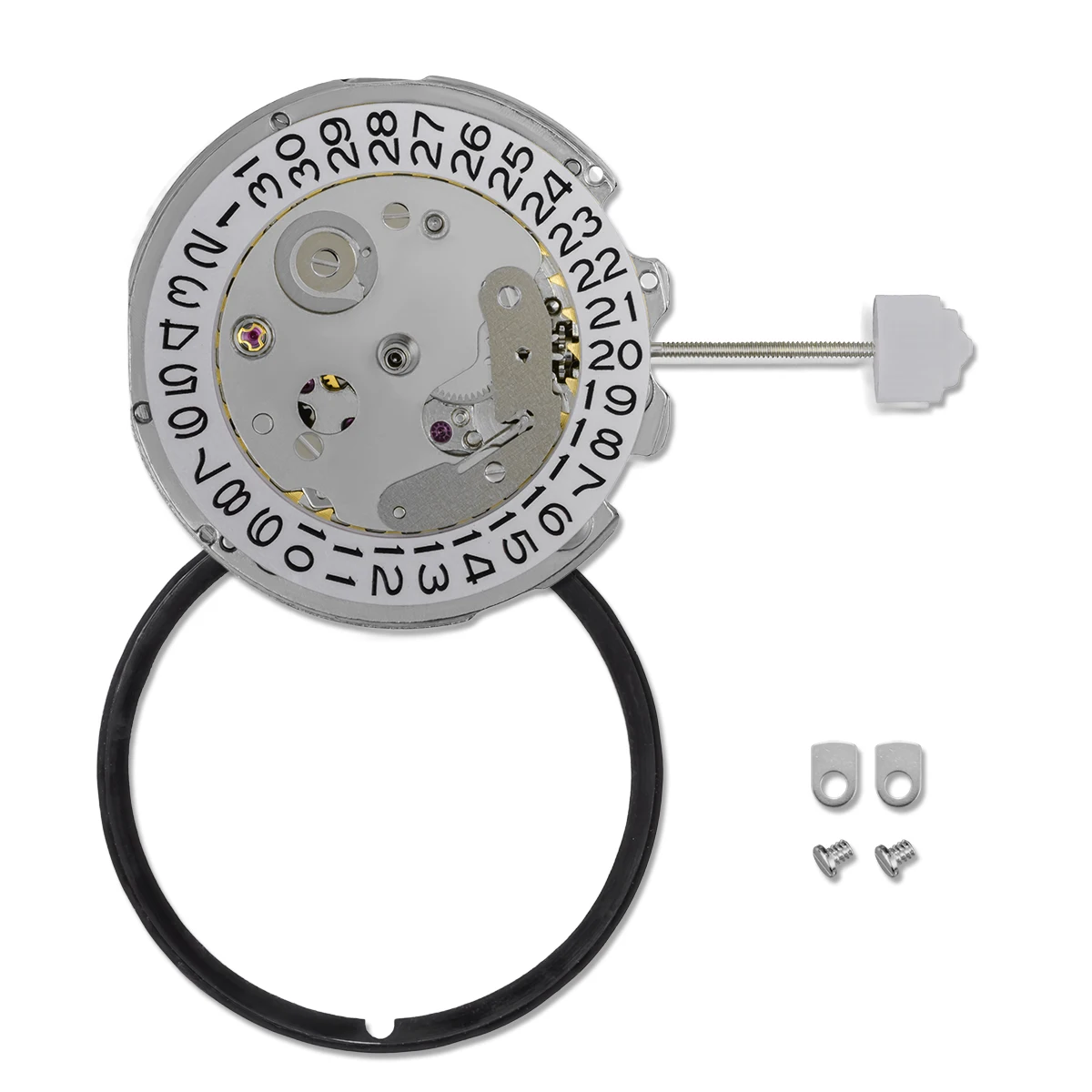 حركة NH35 الصينية يمكن أن تحل محل تاريخ حركة NH35 اليابانية عند الساعة 3 تقويم ميكانيكي أوتوماتيكي عالي الدقة NH35A #3