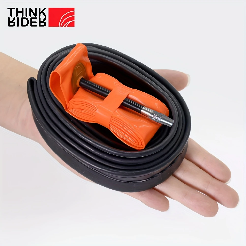 ThinkRider 2 Ultralight 28g أنبوب داخلي للدراجة 700X18 25 28 دراجة طريق إطار 65 من العجلات الفرنسية بطول