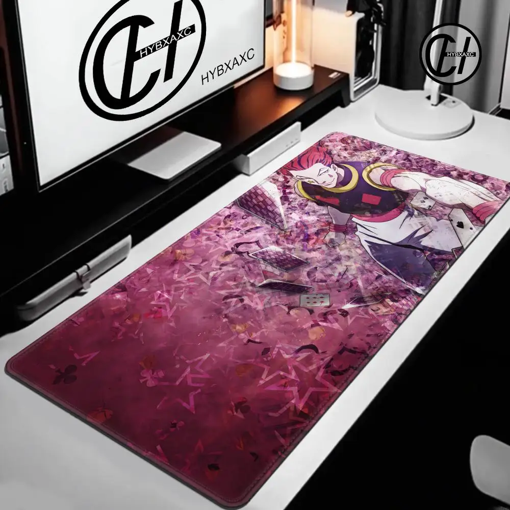 Computer Gaming Accessoires Muismat Kantoor PC Muismat Toetsenbord Pad H-hunter x H-hunter Hisoka Bureau Decoracion Anime Bureau Mat
