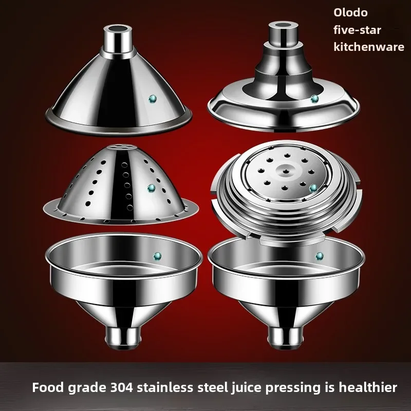 Manual juicer fruit juice artifact slag juice separation