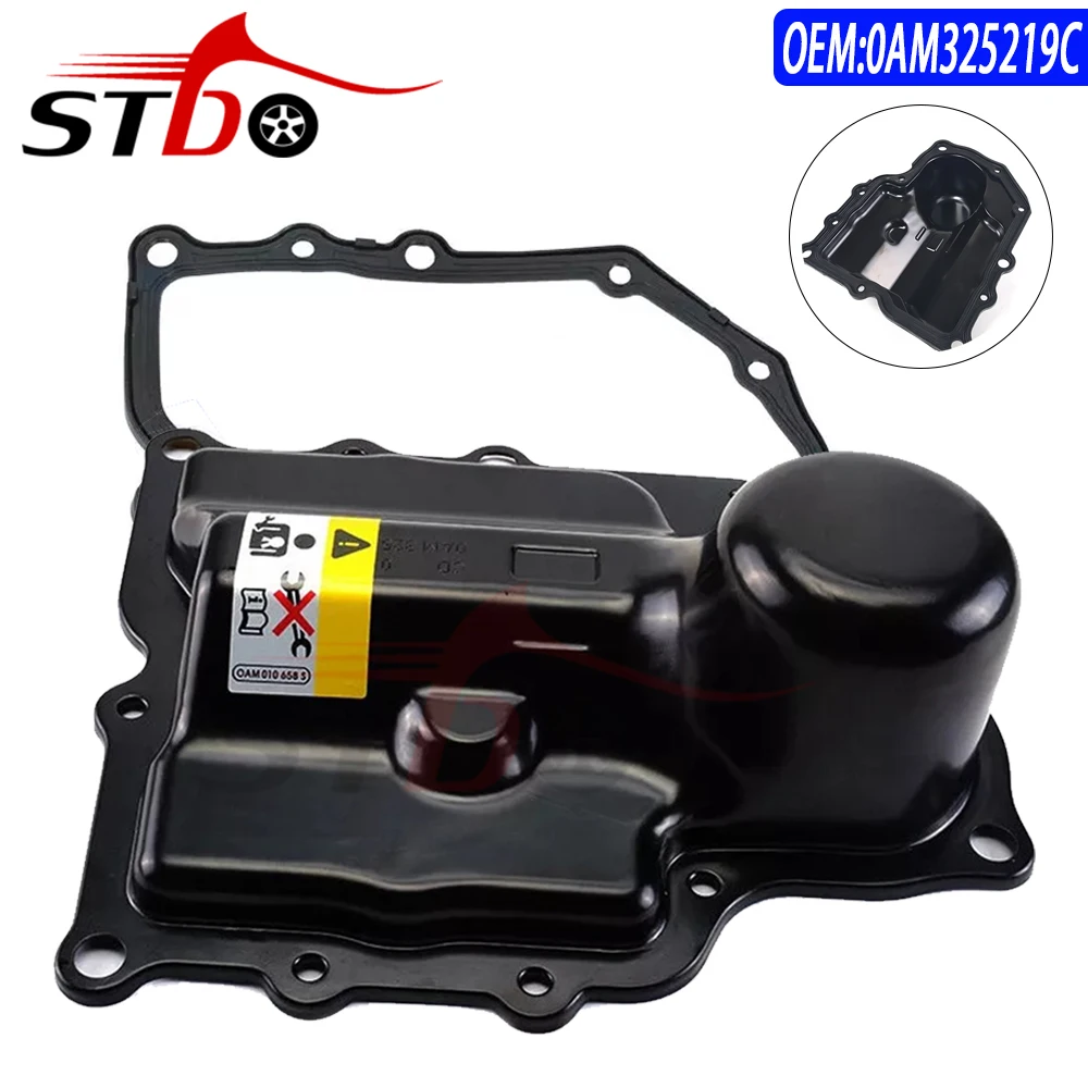 New 7-Speed DQ200 0AM DSG Transmission Solenoid Valves Body Cover Oil Pan Gasket For Audi VW Skoda 0AM325219C