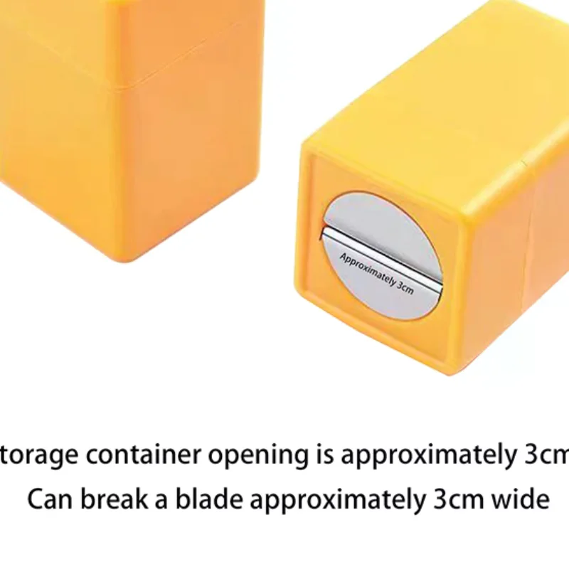 Tool ProfessionaL BLade DisposaL Container Snap Off Knife Waste DamaGed BLade StoraGe Box TintinG FiLm Sticker Cutting Can