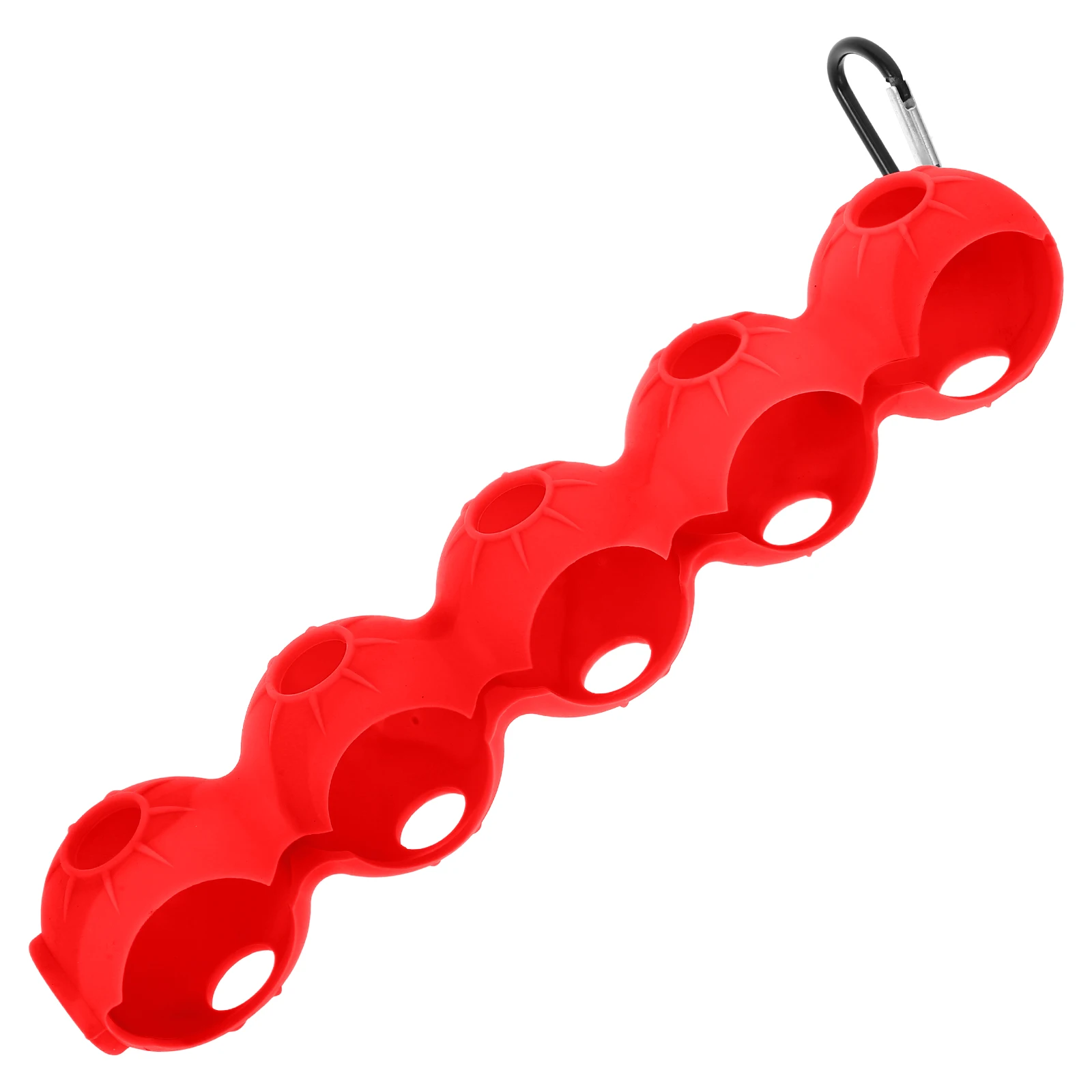 

Ball Holder Silicone Portable Ball Protector Hangable Design For Bag Lightweight Golf Accessory Men’S Golf Equipment Essentials