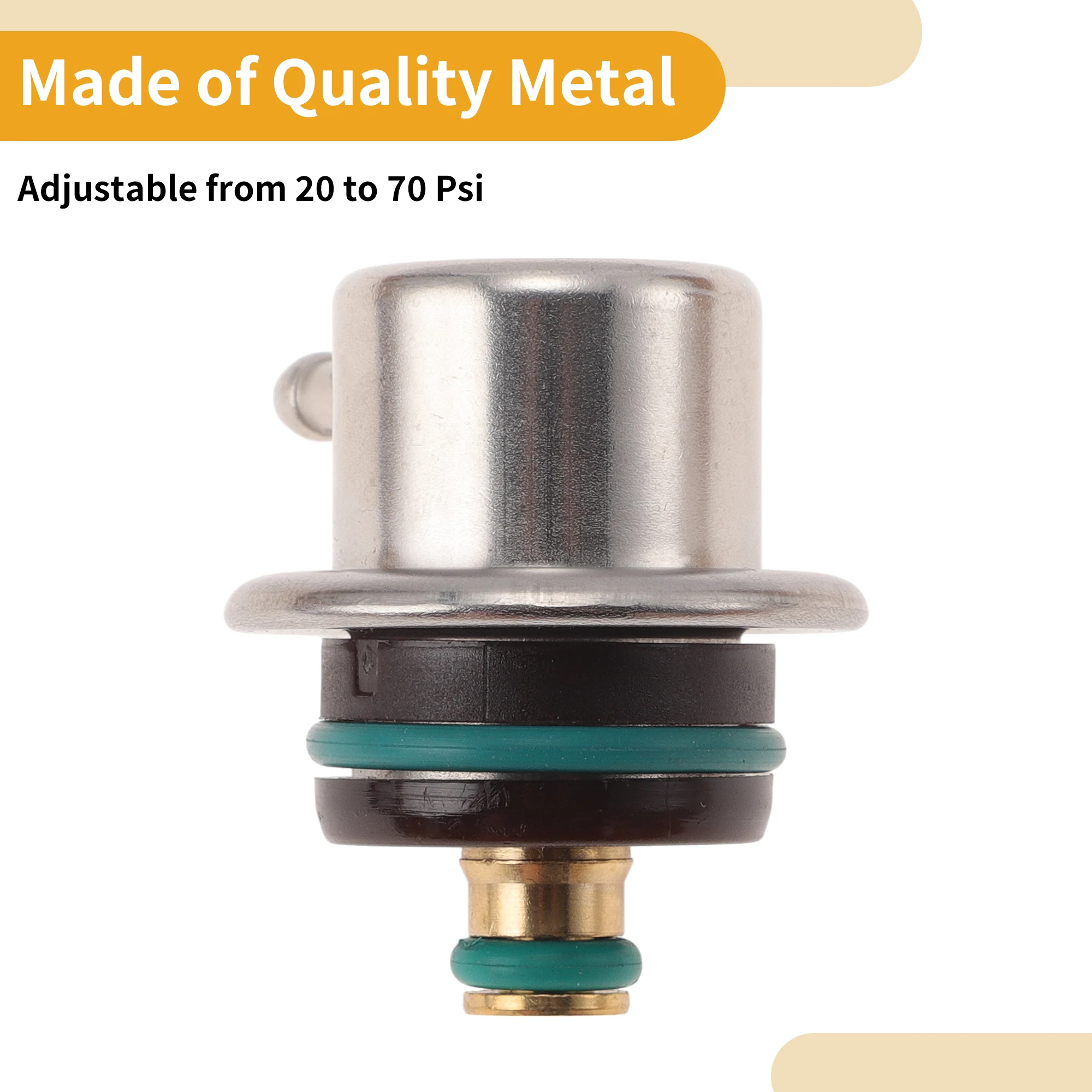UXCELL Fuel Pressure Regulator Fuel Pump Regulator No.9404583 for Volvo S40 1997-2004