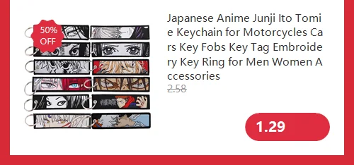 1 Pcs Anime Game Cute Key Chain for Motorcycles Key Fobs Holder Men Women Key Tags Key Ring Fashion Jewelry Accessories Gifts