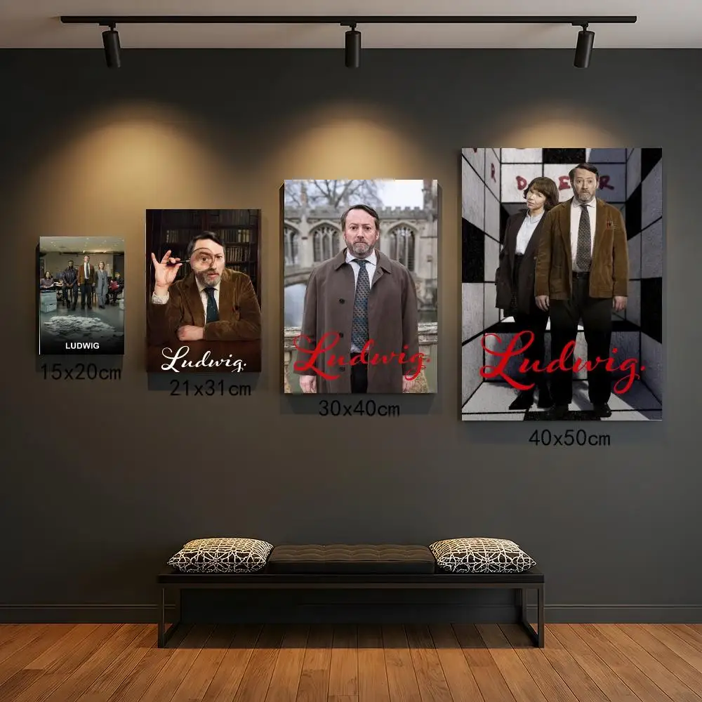 tv series L-Ludwig-G Poster Peel and Stick Wall Art for Cafe Office Bar and Home Decoration