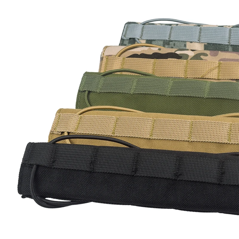 ผ้าคลุมท่อไอเสียแบบทนทาน ลายพราง ป้องกันเสียง สำหรับยิงปืนกลางแจ้ง ทหาร ล่าสัตว์  ใช้ในสนาม CS