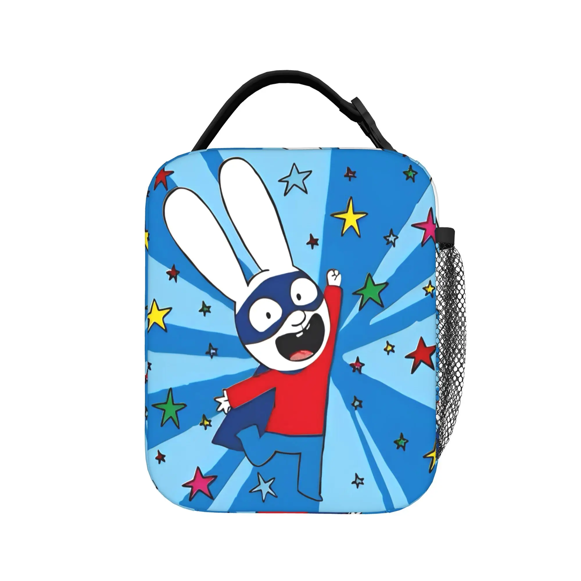 Lunch Box Simon Super Rabbit Merch  Food Box Causal Thermal Cooler Lunch Box For School
