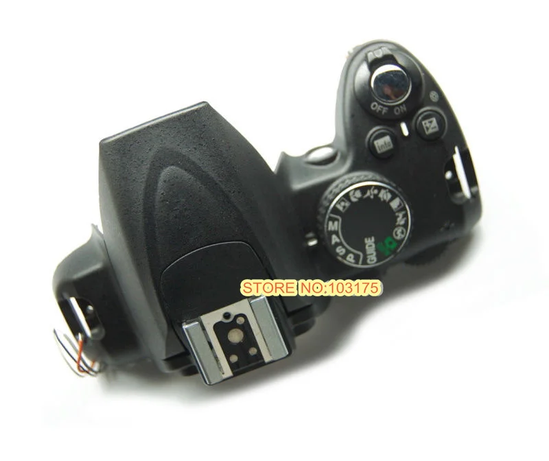 Original New Top Head Cover Unit For Nikon D3000 Camera with Button Repair Part