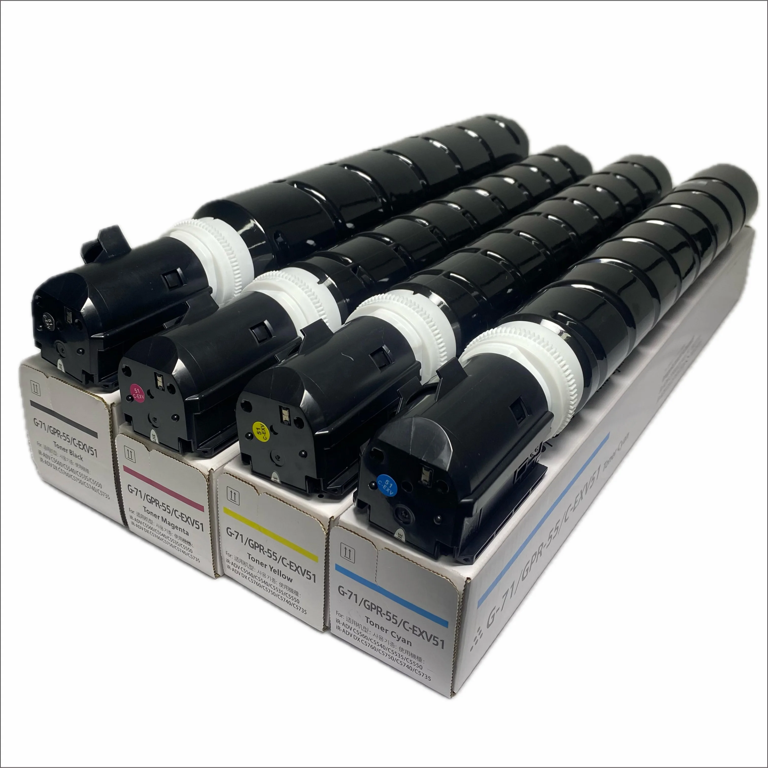 1PC NPG71 GPR-55 C-EXV51 Toner Cartridge for Canon IR ADV C5560 C5550 C5540 C5535 Compatible Toner NPG71 GPR55 EXV51 Toner New