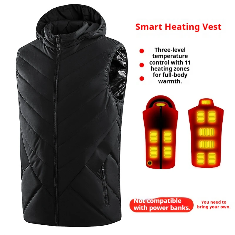 11-Zone-USB-Heated-Vest-for-Men-Women-Graphene-Heating-Jacket-with-Hood-Intelligent-Electric-Heated-Vest-for-Winter-Outdoor-Work