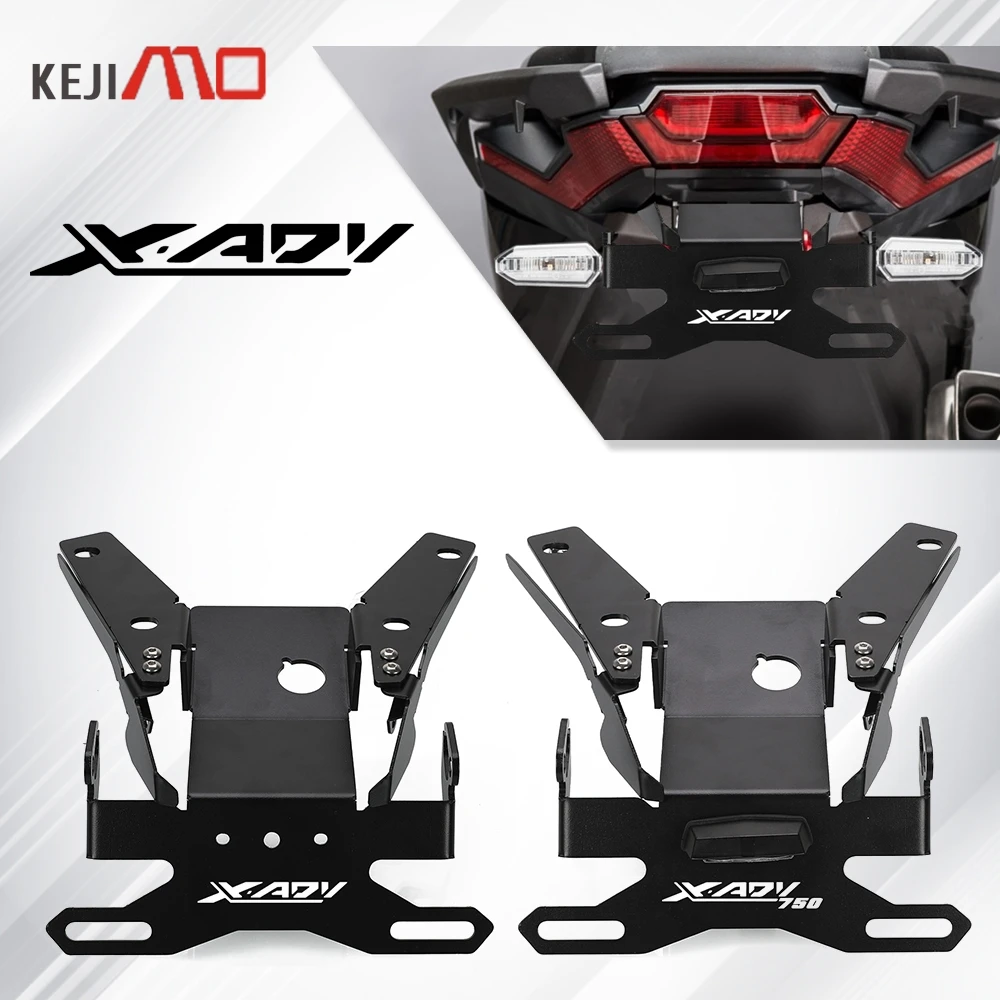 

License Plate Holder Support Rear Tail Tidy Fender Eliminator Bracket For HONDA XADV750 X-ADV 750 XADV 750 2021 2022 2023 2024