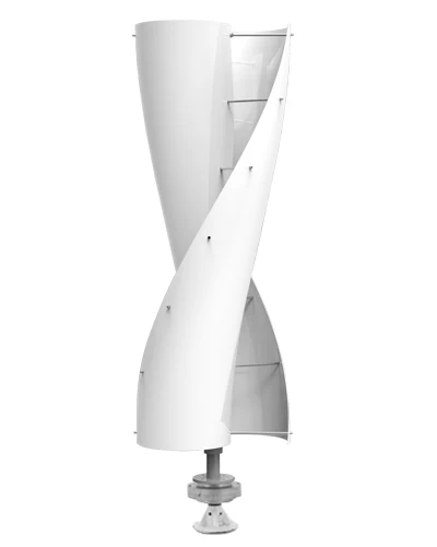 40W100W 150W Solar Wind Hybrid New Energy Spiral Small Vertical Helix Axis VAWT Wind Turbine