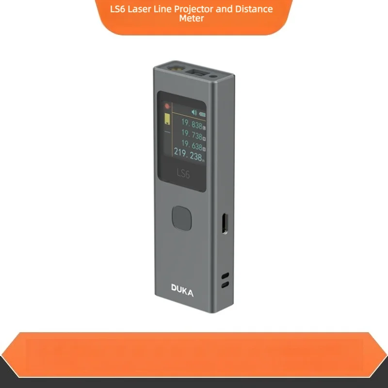 Laser Distance Meter Rechargeable High Accuracy Digital Measuring Tool Area Volume Measurement Laser Rangefinder for Home Use