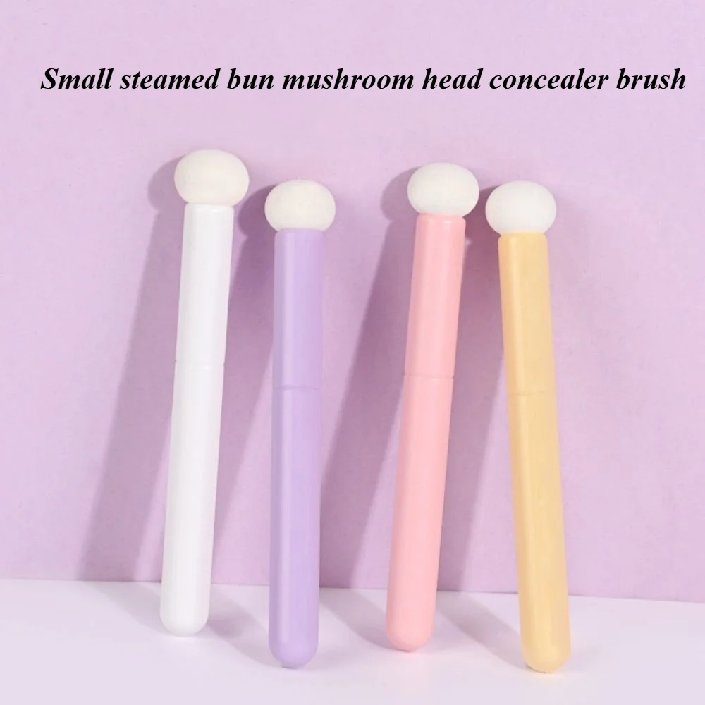 

Creative cute mushroom Head Makeup brush Round Sponge concealer Brush Daily beauty tool Makeup brush