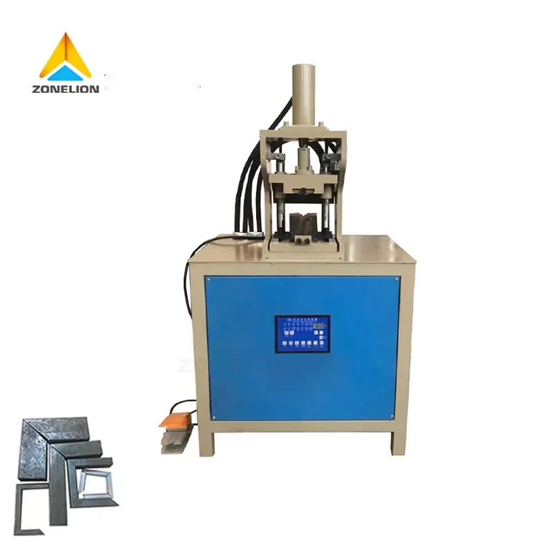 Hydraulic Press Hole 90 Degree Angle Pipe Notching Machine Punching Machine Pipe End Cutting Machine