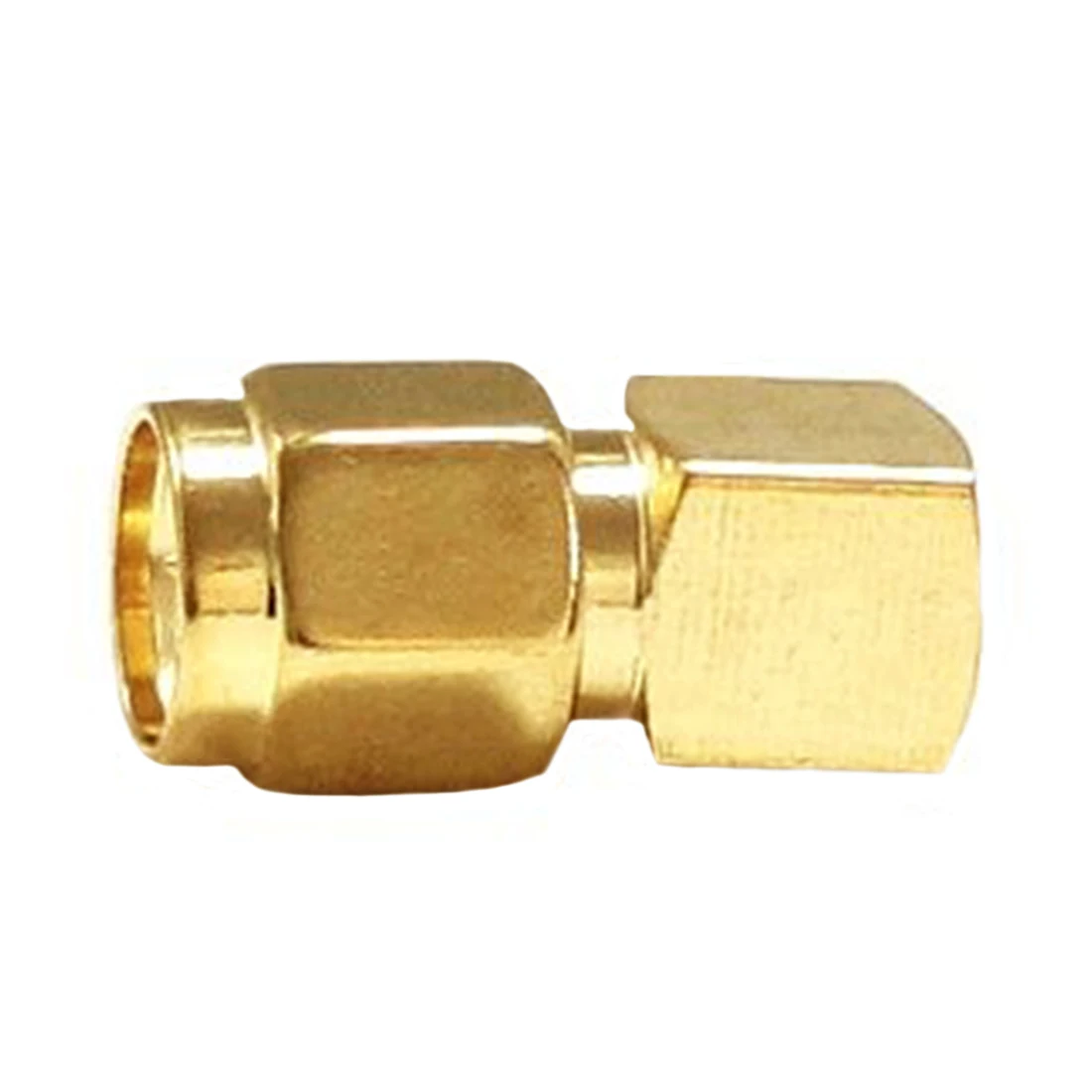 1pc SMA Male RF Coax Connector Right Angle Type 90-Degree Solder for Semi-Flexible Cable RG402.141\