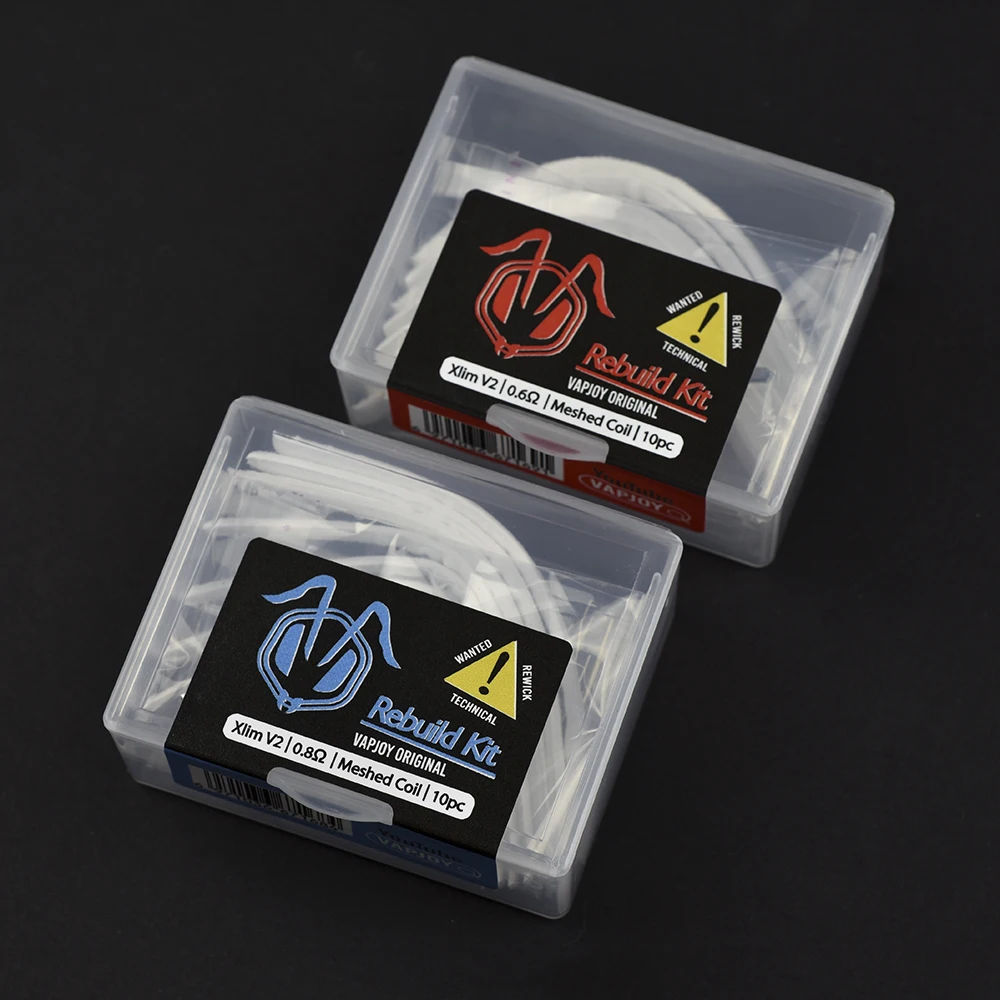 أداة يدوية إعادة بناء عدة ل OXVA Xlim V2 0.6 0.8ohm لتقوم بها بنفسك شبكة لفائف المقاومة سلك RBA اللف قضيب 3 مللي متر #6