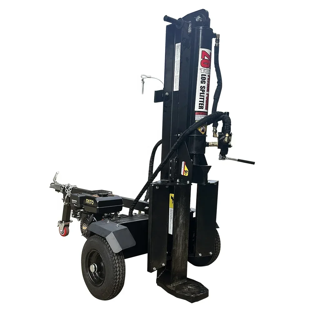 

Hot selling hydraulics pump timber trailer for tractor diesel ls26t industrial log splitters/processer logsplitter